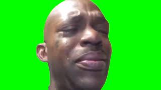 Black Guy Crying Meme Greenscreen (FREE DOWNLOAD IN DESC)