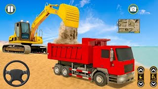 Kepçe Kamyon Ekskavatör Oyunu: İnşaat Simülatörü 3D 2022 #5 - Android Gameplay screenshot 5