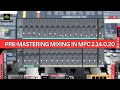 Akai mpc pre master mixing on mpc 214020