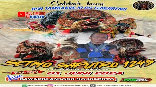 🔴Live jaranan setiyo saputro dawar blandong mojokerto