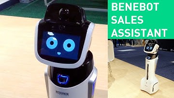 Benebot - The robot that could replace retail staff | #CES2015