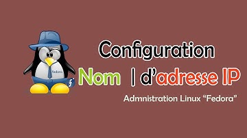 Name Configuration | IP Address Configuration "Linux Fedora""FHD1080"