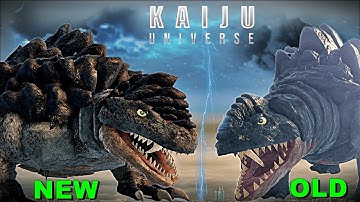 Old vs New Remodel Kamoebas Comparıson | Kaiju Unıverse 2K