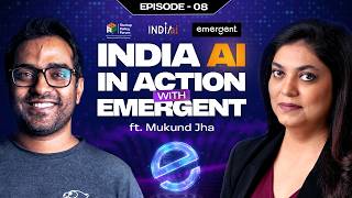 Inside Emergent: The AI Startup Making Waves | VibeCon ft Mukund Jha | IndiaAI in Action screenshot 2