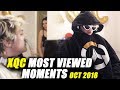 xQc&#39;s Best Most Viewed Twitch Moments (October 2018) | with Chat