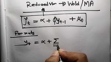 Moving Average (MA) / Wold Representation of Reduced-form VAR
