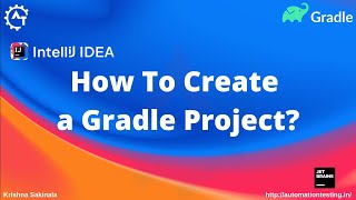 How to create a Gradle Project in IntelliJIDEA | Java Gradle Project | IntelliJIDEA Tutorial