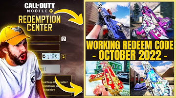 *WORKING* Redeem Code Codm 2022 | Codm Codes 2022 | Call Of Duty Mobile Redeem Code | Cod Mobile