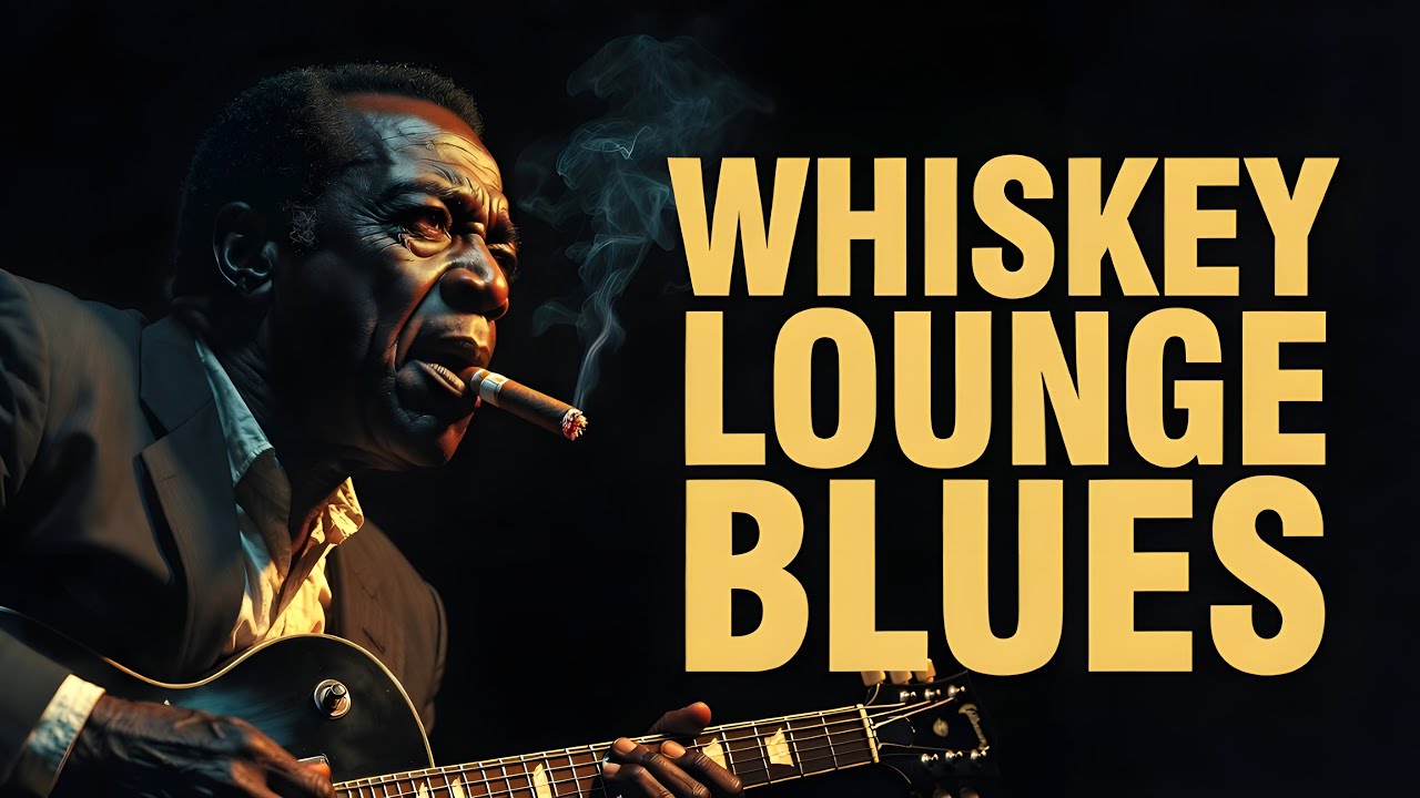 🥃 Whiskey Lounge Blues LIVE | Slow Southern Guitar & Night Bar Vibes 🎸