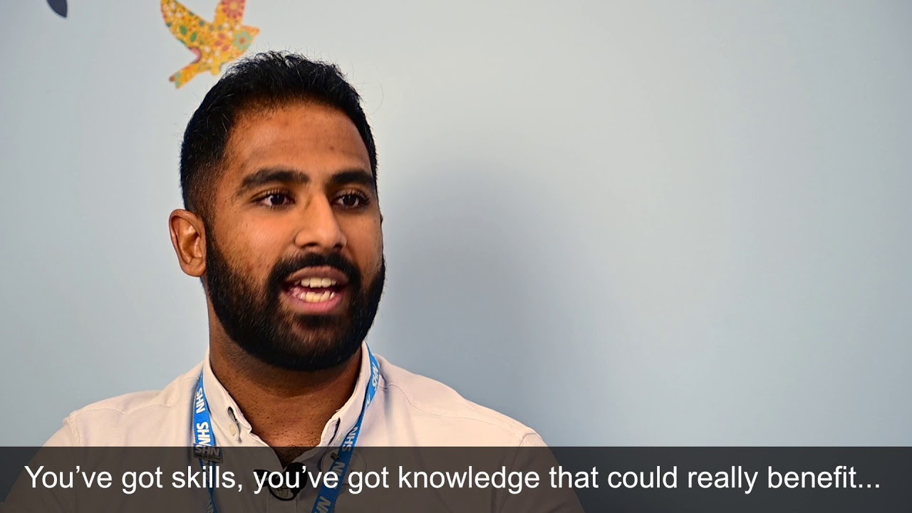 Neil tells us how being a volunteer led to a career as a mental health nurse