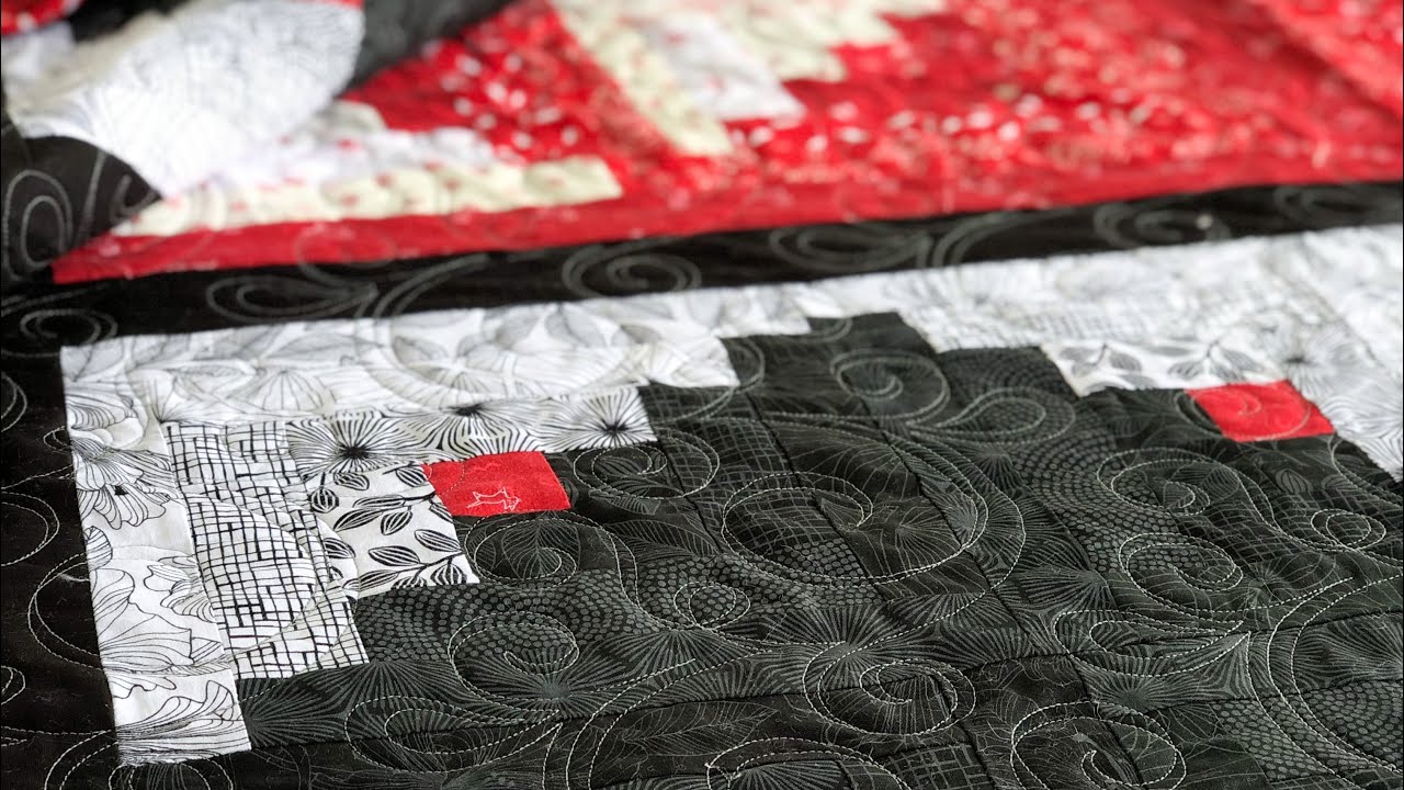 Scrappy quilts, Leader and Ender quilts, and the June Sew Sampler Box