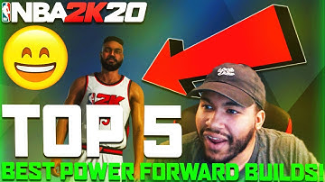 NBA 2K20 | TOP 5 BEST POWER FORWARD BUILDS!