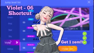 Violet-06 Shortcut Get Zem Jumpmaster Zepeto