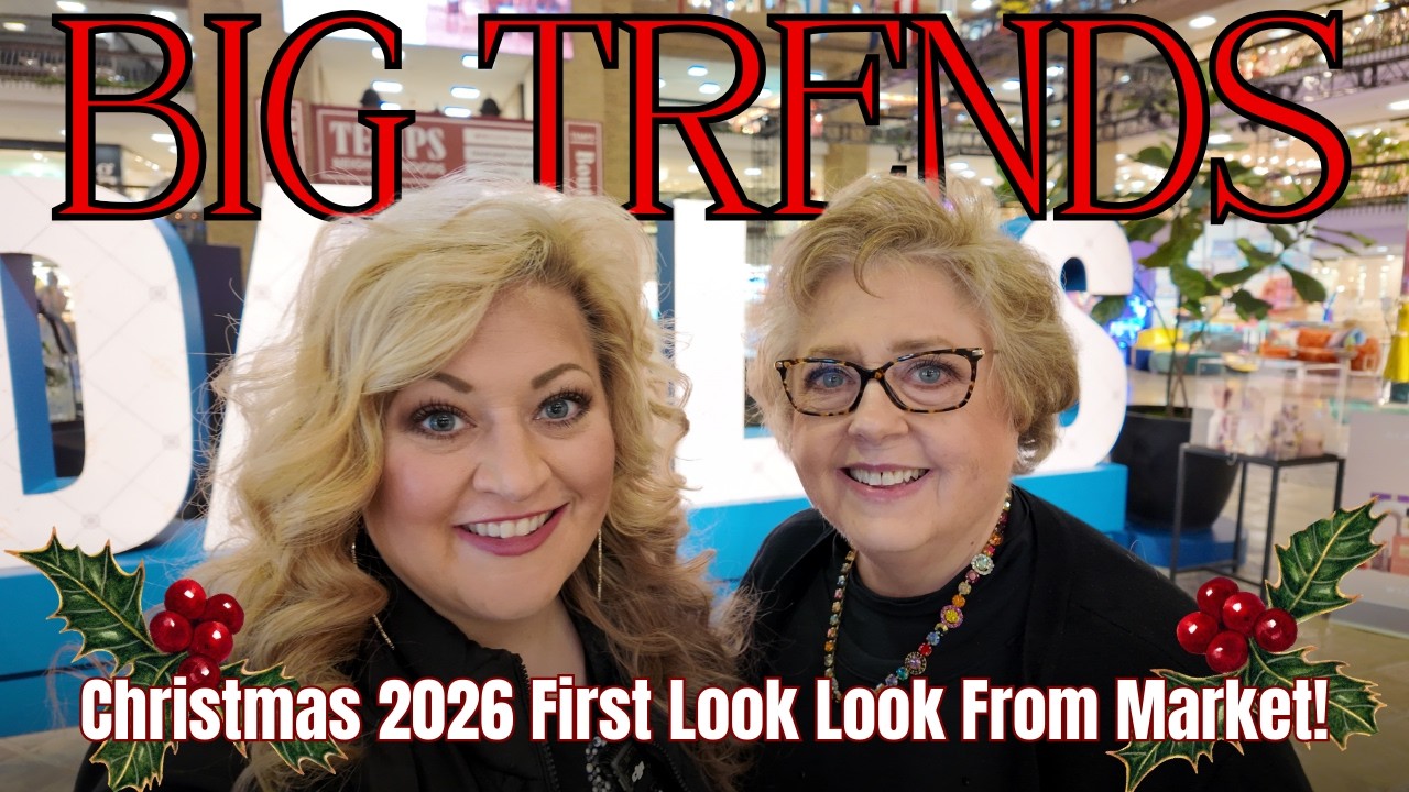 Топ-10 трендов рождественского декора 2026 года 🎄 Розничные покупатели раскрывают цвета, елки, ст...