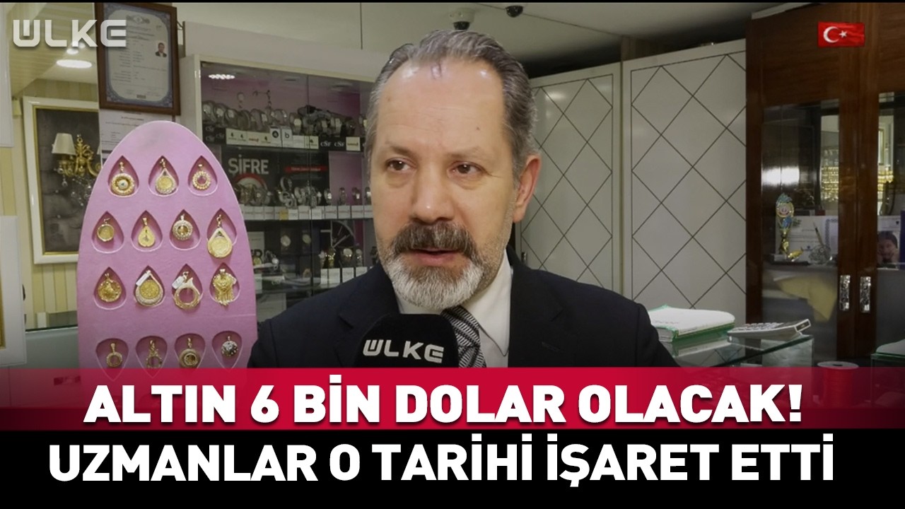 Altın 6 Bin Dolar Olacak! Uzmanlar O Tarihi İşaret Etti #haber