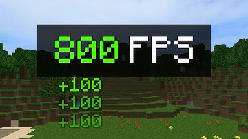 How to get MORE FPS in Minecraft 1.8.9┃Speedrunning Tutorials