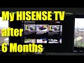 ... after 6 months Hisense TV Product REVIEW 58A7100F Ultra HD 4K HDR 146 cm VS Sony Vs Samsung