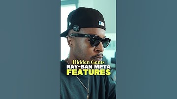 Ray-Ban Meta smart glasses hidden features! 🕶️ #raybanmeta #smartglasses #ai #oakleymeta #tech