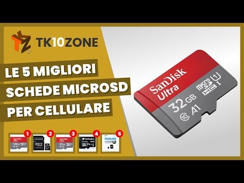 Le 5 migliori schede di memoria microSD per cellulare