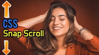 CSS Snap Scroll | Full Page Scrolling Effects 😍