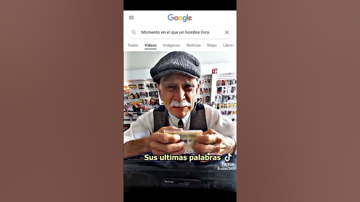 Momento en el que un hombre llora #sad