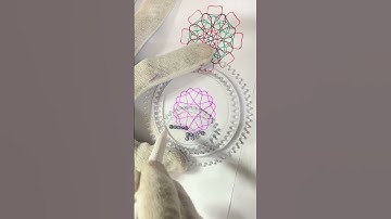 Spirograph Art draw ASMR Satisfying #shorts #shortvideo #spirograph #art #asmr