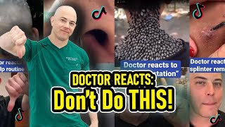 Doctor Reacts to Viral TikToks - Skincare, Pimple Popping, Cyst Popping