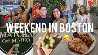 WEEKEND IN Boston | new finds in hometown, coffee shops, long walks, city sights, friends & family