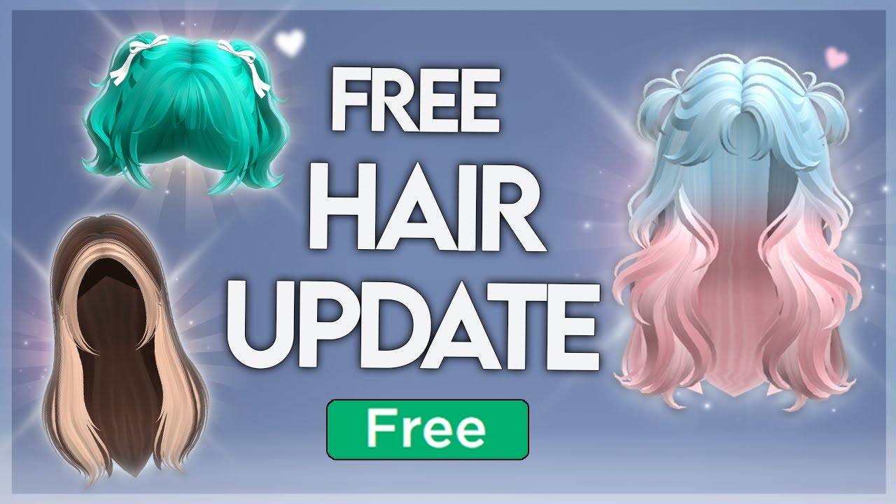7 NEW Hairs FREE Roblox Free UGC 0 Robux 