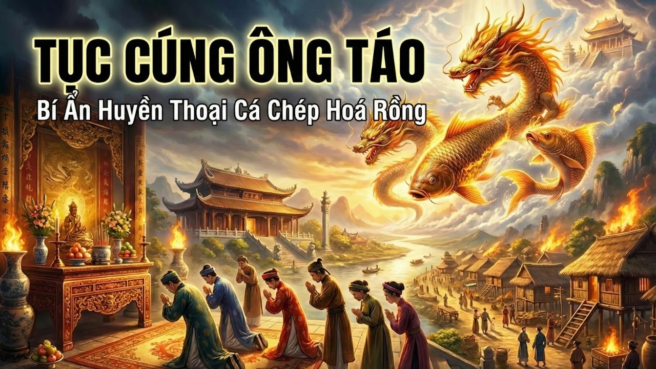 Bí Ẩn Tục Cúng Ông Táo: Sự Thật Về Cá Chép Hóa Rồng