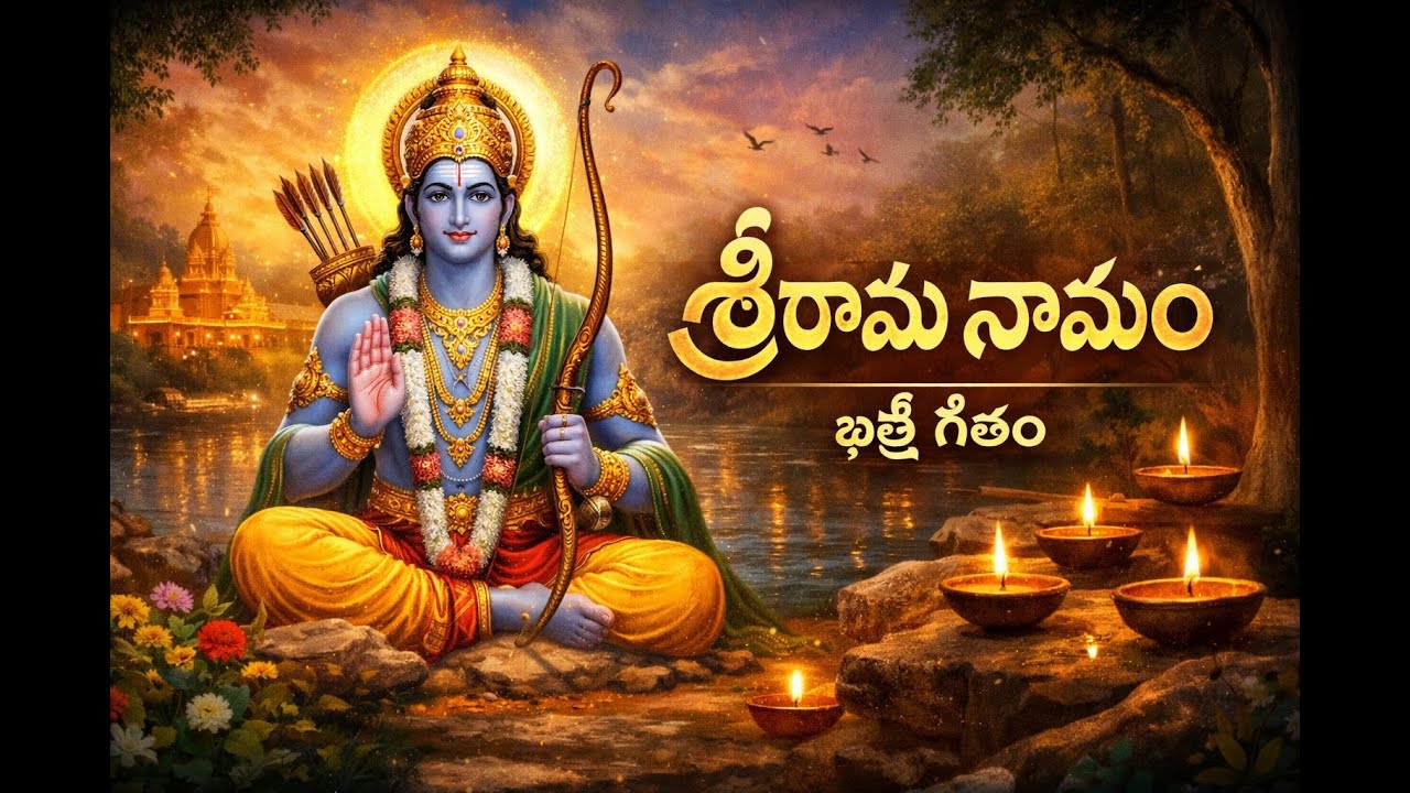 శ్రీరామ నామం | Sri Rama Nama Bhajan | Peaceful Telugu Devotional Song | Ram Bhakti