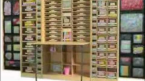 The WorkBox from The Original ScrapBox (Scrappers Paradise) - Scrapbox Armoire 3D