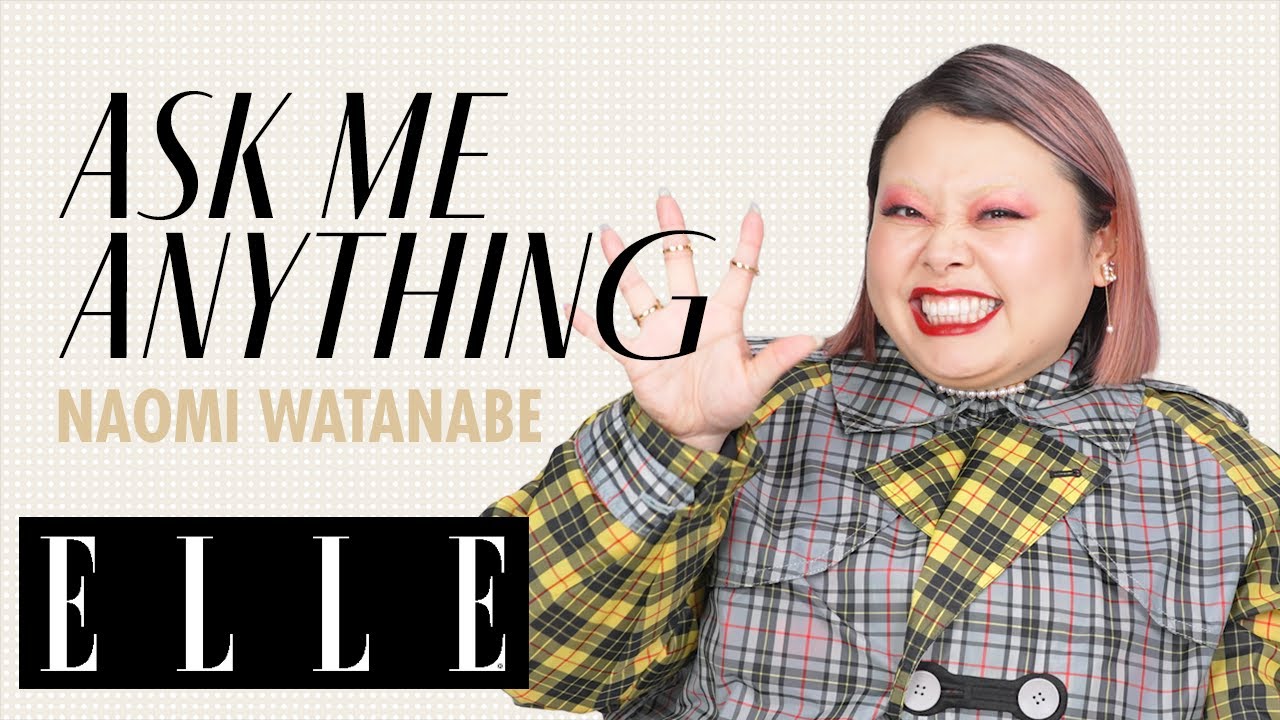 【渡辺直美】”ビヨンセ” と”リアーナ”とのディナーを妄想中❤︎スーパーエンターテイナーのパワーの秘密とは？💃｜ASK ME ANYTHING｜ ELLE Japan