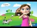 Farm - ASL sign for Farm - animated