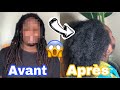 Comment défaire des dreadslocks sans les couper ? Resultat 👌🏾😍