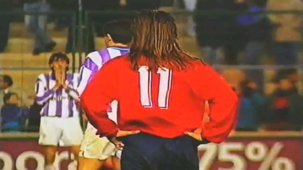 Jacek Ziober gol Osasuna - Valladoid 2-0 La Liga 24.10.1993