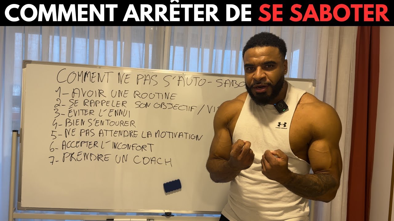 ARRÊTE DE TE SABOTER - 7 RÈGLES À RESPECTER