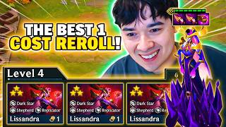 3 STAR LISSANDRA Is The Only 1 Cost That Has Not Been Nerfed... This Unit Is INSANE !