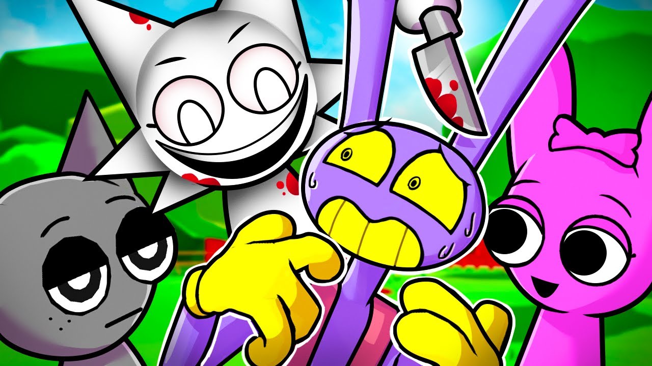 Jax e Pomni CONHECERAM os SPRUNKI no The Amazing Digital Circus VR