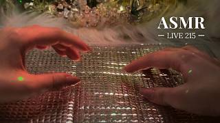 ASMR Earphone Mic Lo-fi (No talking,No mouth sounds) Live 215