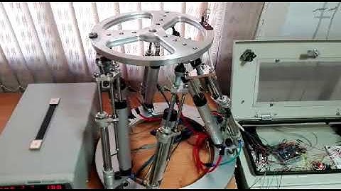 TaarLab -- 6-DoF Gough-Stewart Robot -- Translation Along Z