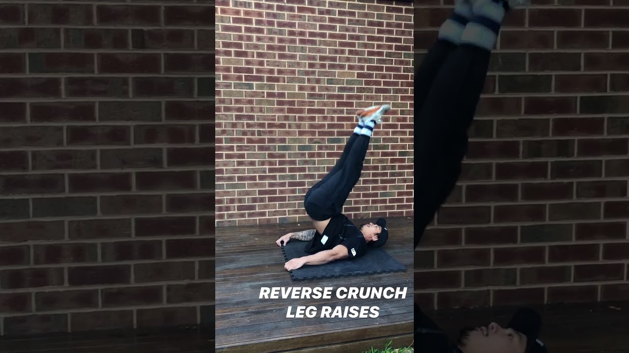 dumbbell reverse crunch dumbbell reverse crunch