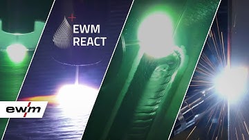 EWM React: Automated welding with the most stable process | Quality you can hear!