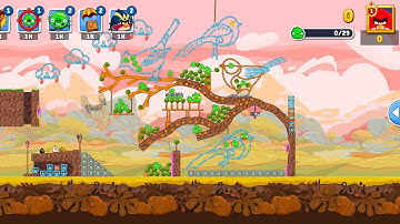 Level 5-6 – Angry Birds Friends No Power-Up Challenge (T-1649) | 3 Stars Gameplay – Nov 17