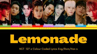 NCT 127 Lemonade Lyrics (엔씨티 127 Lemonade 가사) (Color Coded