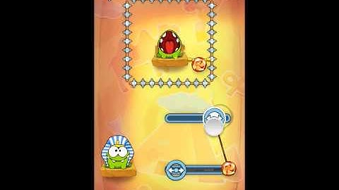Cut the Rope: Time Travel Level 4-15 3 Star Walkthrough Guide