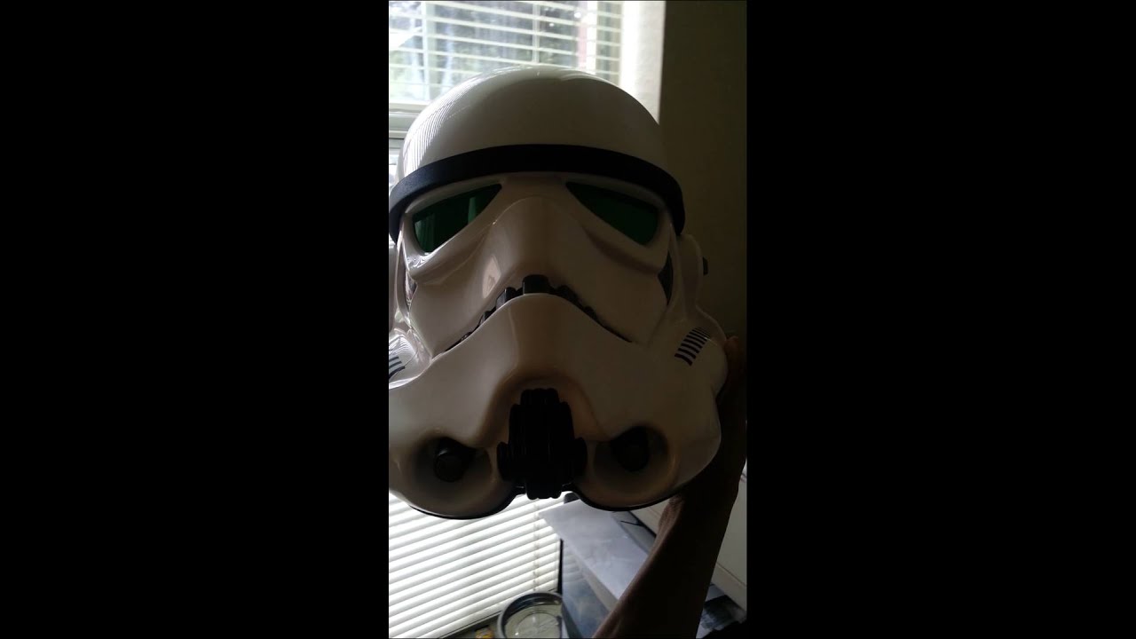 EFX Stormtrooper ANH Helmet short review - YouTube