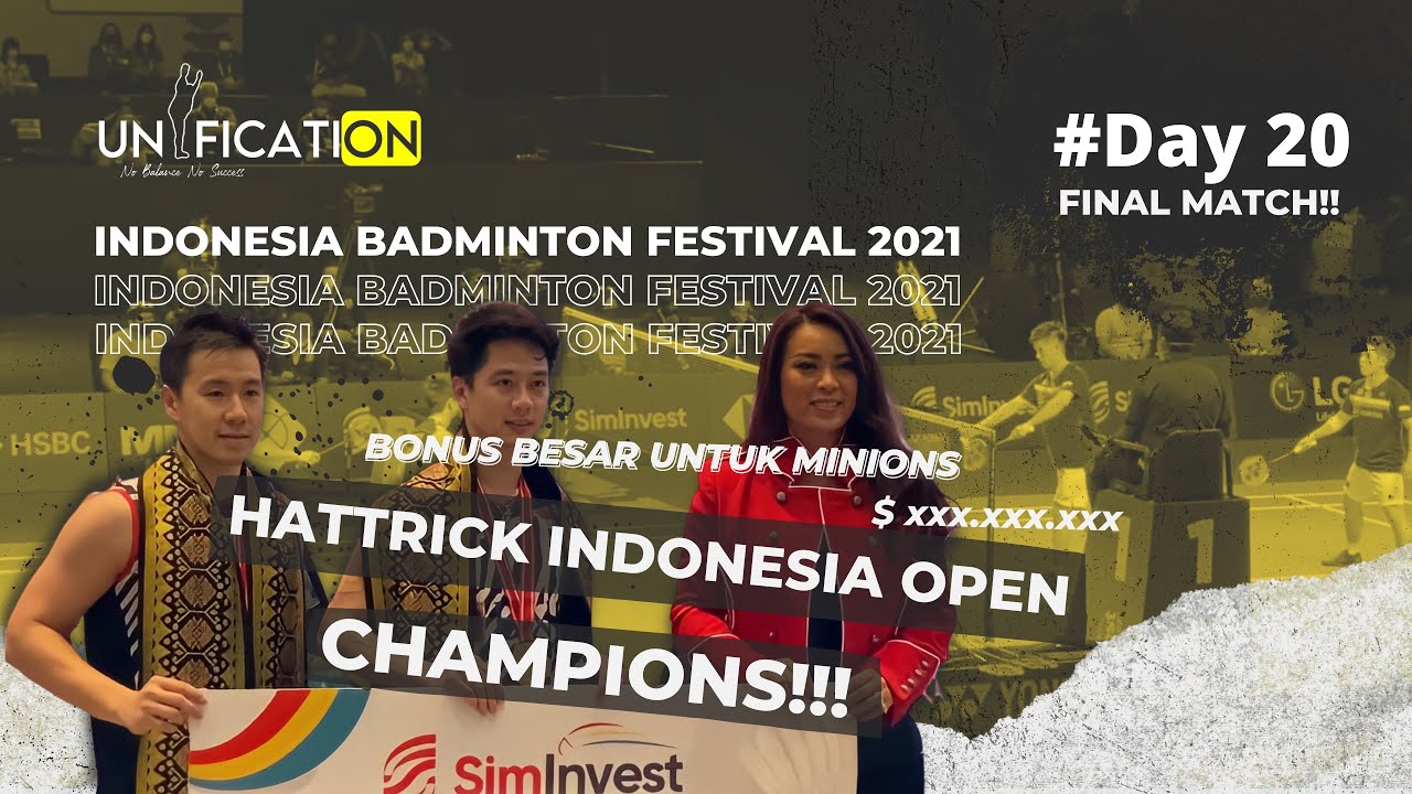INDONESIA BADMINTON FESTIVAL DAY 20