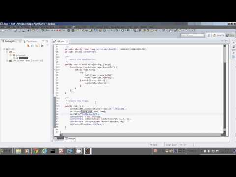 Ex01 Java Swing Hello World