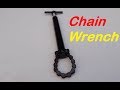 DIY Tool! Homemade A Chain Wrench